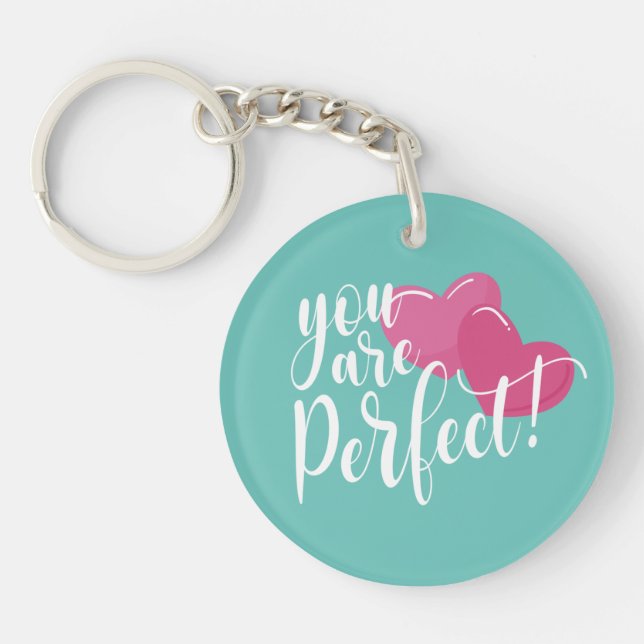 Simple You Are Perfect Valentine | Keychain (Front)
