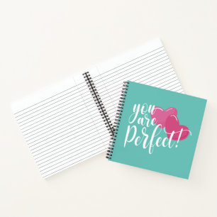 Simple You Are Perfect Valentine Notebook