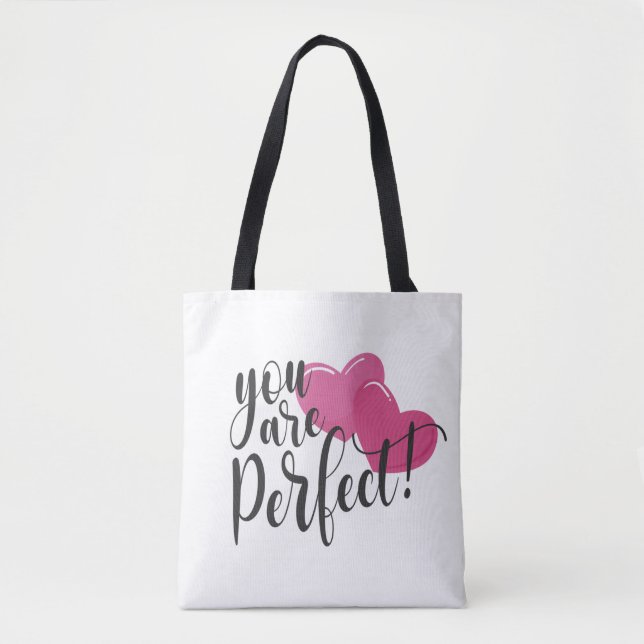 Simple You Are Perfect Valentine | Tote Bag (Front)