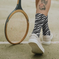 Simple Zebra Print Black White Cute Modern Pattern