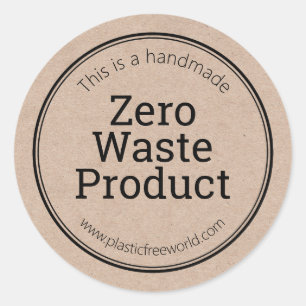Simple Zero Waste Product Labels
