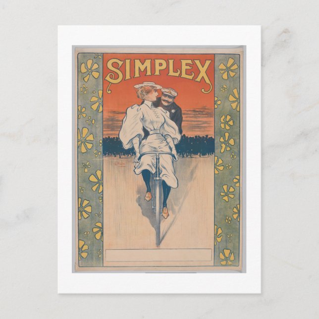 Simplex (1910 - 1912) by Charles Tichon  Postcard (Front)