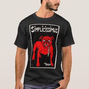 Simplicissimus - Vintage Dog Cartoon T-Shirt