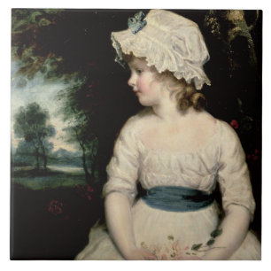 Simplicity - A Portrait of Miss Theophilia Ghatkin Tile