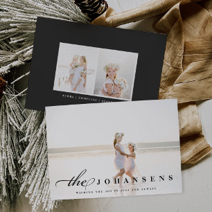 Simplicity Holiday Photo Card
