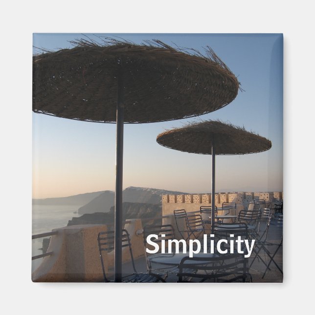 Simplicity Magnet (Front)