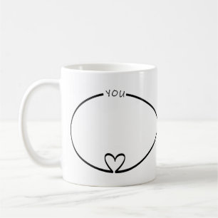 Simplicity Minimalist Infinity Love Couple Cute Coffee Mug