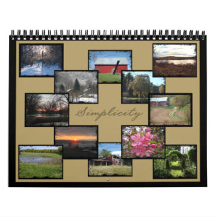 Simplicity- Photographic Calendar