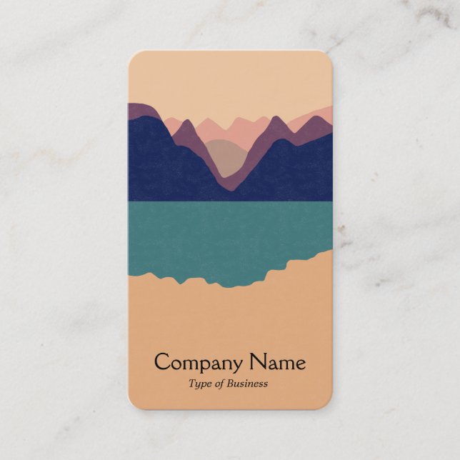 Simplified Landscape 01 Business Card (Front)