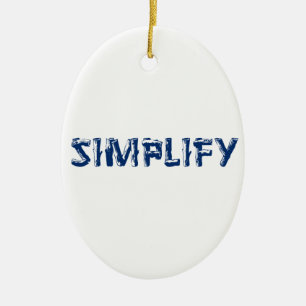 Simplify Ceramic Tree Decoration