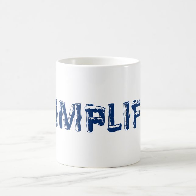 Simplify Coffee Mug (Center)