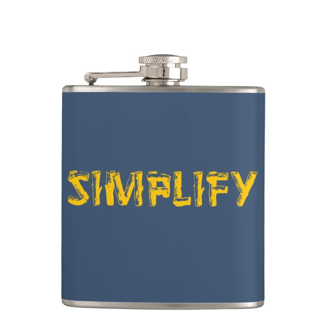 Simplify Hip Flask (Front)