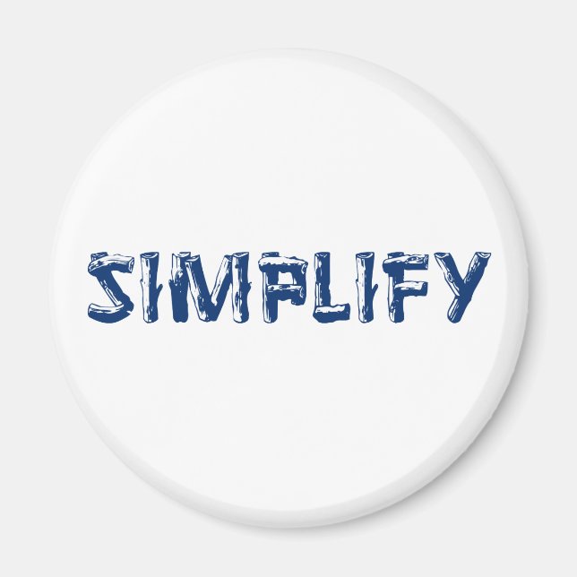 Simplify Magnet (Front)