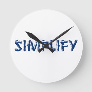 Simplify Round Clock
