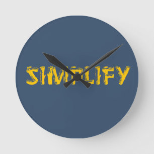 Simplify Round Clock