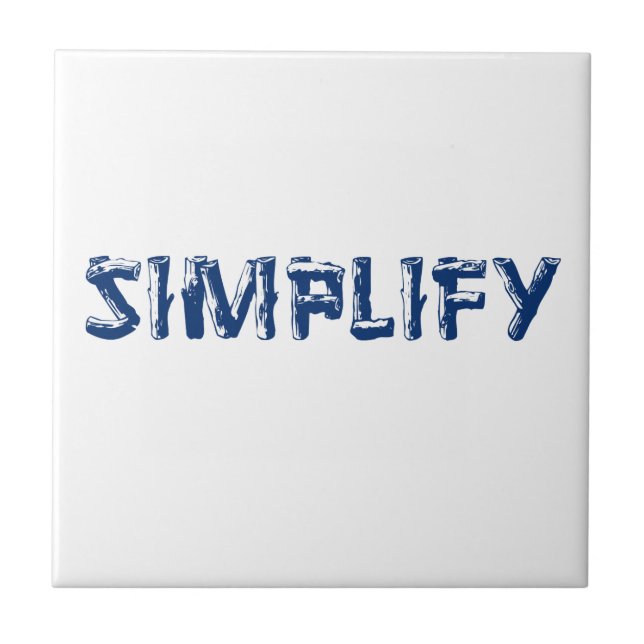 Simplify Tile (Front)