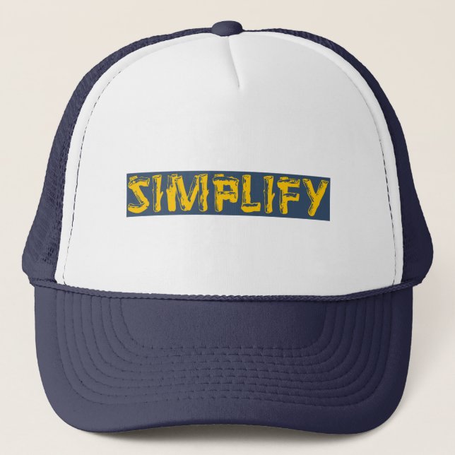 Simplify Trucker Hat (Front)