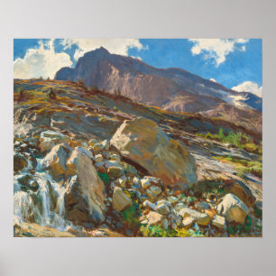 Simplon Pass (1911) by John Singer Sargent Poster