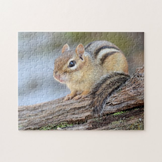 Simply Adorable Little Chipmunk Jigsaw Puzzle (Horizontal)