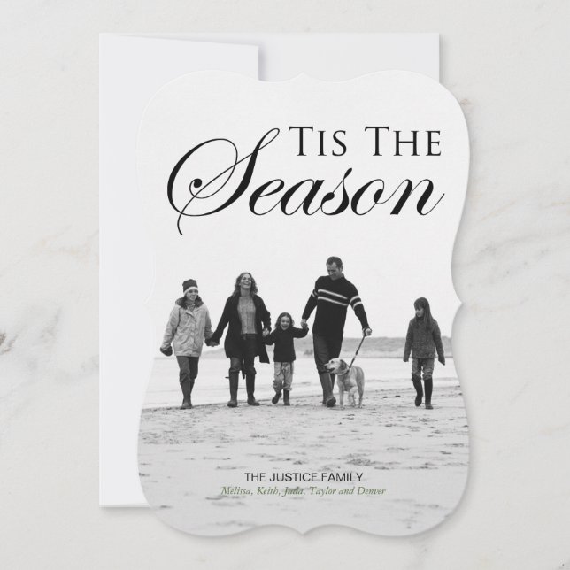 Simply Beautiful Christmas Photo Cards (Front)