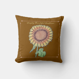 Simply Beautiful Sunflower Cushion