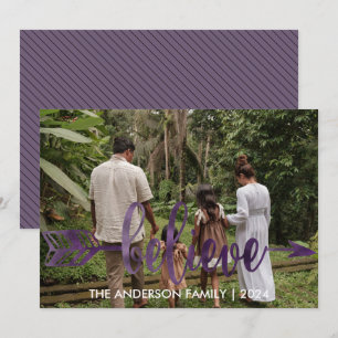 Simply Believe Holiday 2024 Photo Card