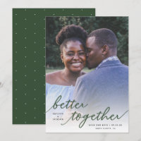Simply Better Together Script Full Photo | Green