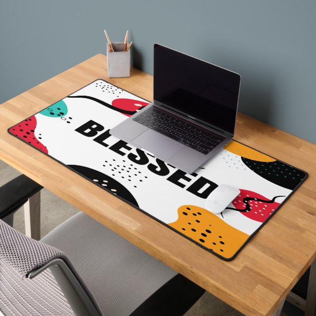 Simply Blessed Desk Mat (Office 2)