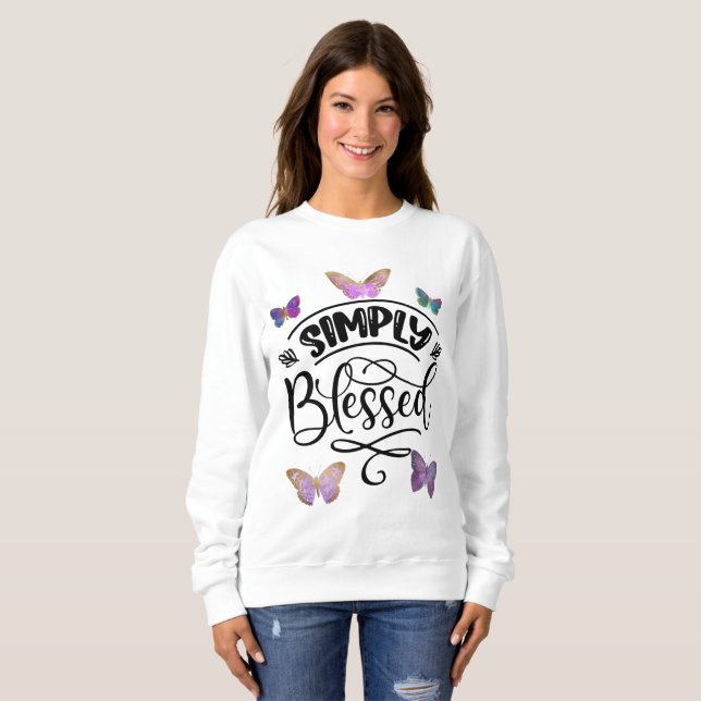 Simply Blessed Sweatshirt (Front Full)