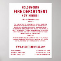 Simply Bold, Firefighter Recruitment
