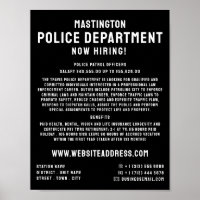 Simply Bold, Police Officer Law Recruitment