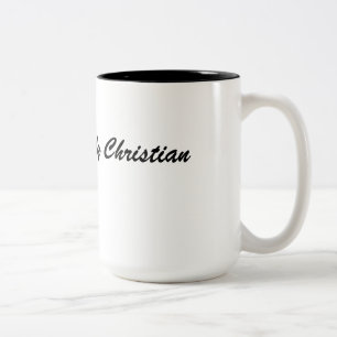 Simply Christian Two-Tone Coffee Mug