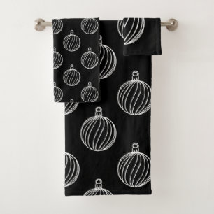 Simply Christmas Collection - Bauble Bath Towel Set