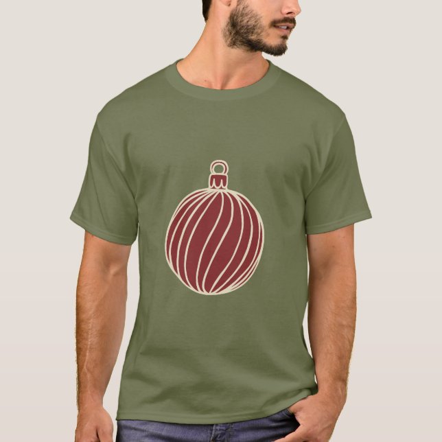 Simply Christmas Collection - Bauble T-Shirt (Front)