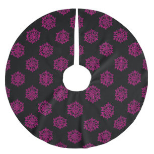 Simply Christmas Collection - Snowflake Brushed Polyester Tree Skirt