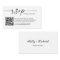 Simply Clean Small Wedding RSVP Website QR Code