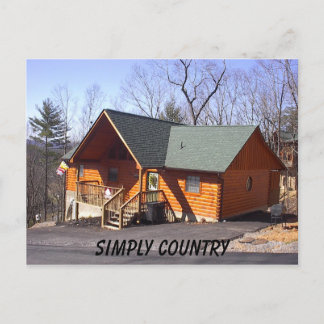 SIMPLY COUNTRY POSTCARD