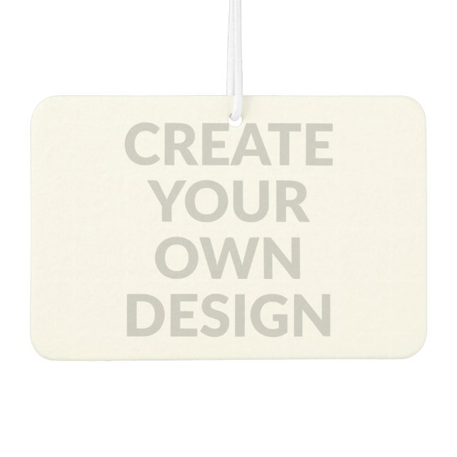 Simply - Create Your Own  Car Air Freshener (Front)