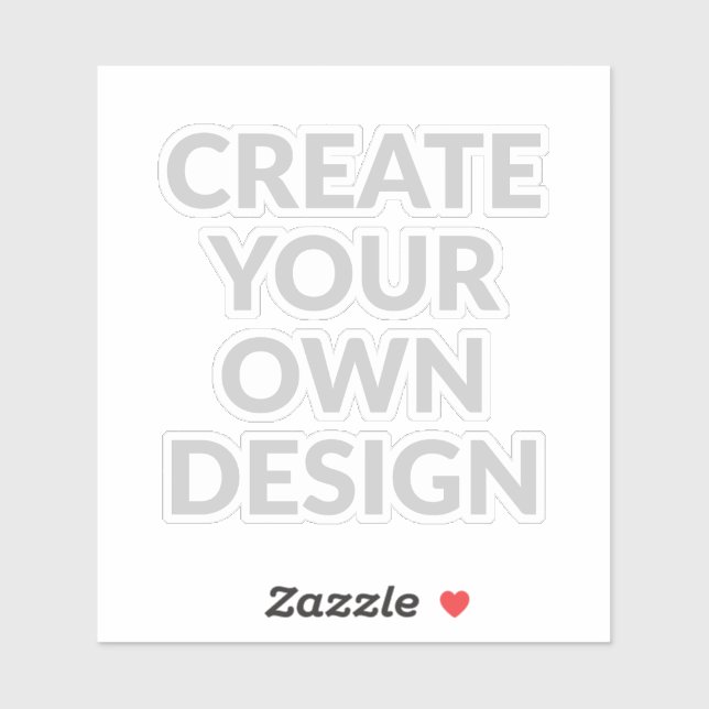 Simply - Create Your Own Custom-Cut Vinyl Sticker (Sheet)