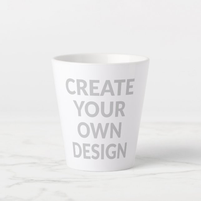 Simply - Create Your Own  Latte Mug (Front)