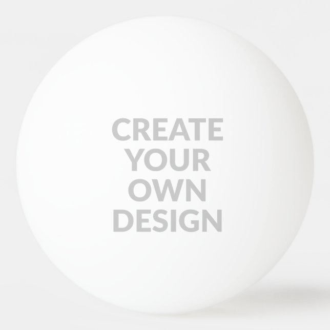 Simply - Create Your Own  Ping Pong Ball (Front)