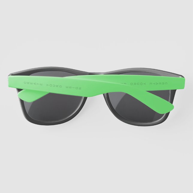 Simply - Create Your Own Plastic Sunglasses (Back)