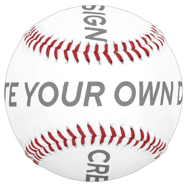 Simply - Create Your Own  Softball (Front)
