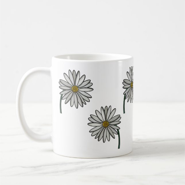 Simply Daisies  Coffee Mug (Left)