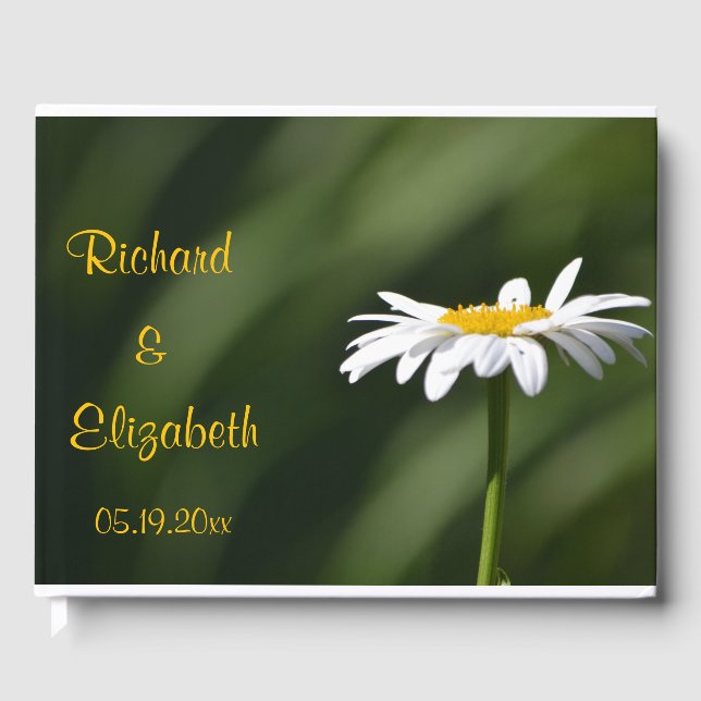 Simply Daisy Guest Book (Front)