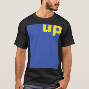 Simply design "rectangle blue up" + your ideas T-Shirt