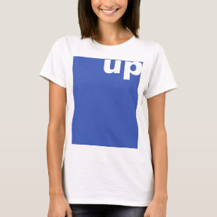 Simply design "rectangle blue up" + your ideas T-Shirt