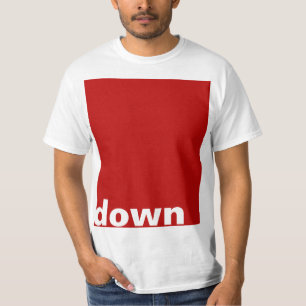 Simply design "rectangle red down" + your ideas T-Shirt