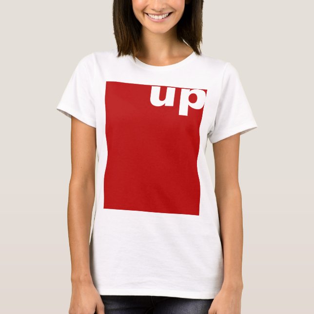 Simply design "rectangle red up" + your ideas T-Shirt (Front)