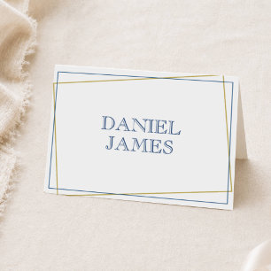 Simply Elegant Bar Mitzvah Thank You Card